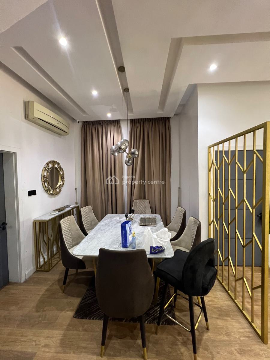 Fully Furnished 4 Bedroom Semi Detached Duplex with a Bq., Osapa London, Lekki, Lagos, Semi-detached Duplex for Rent