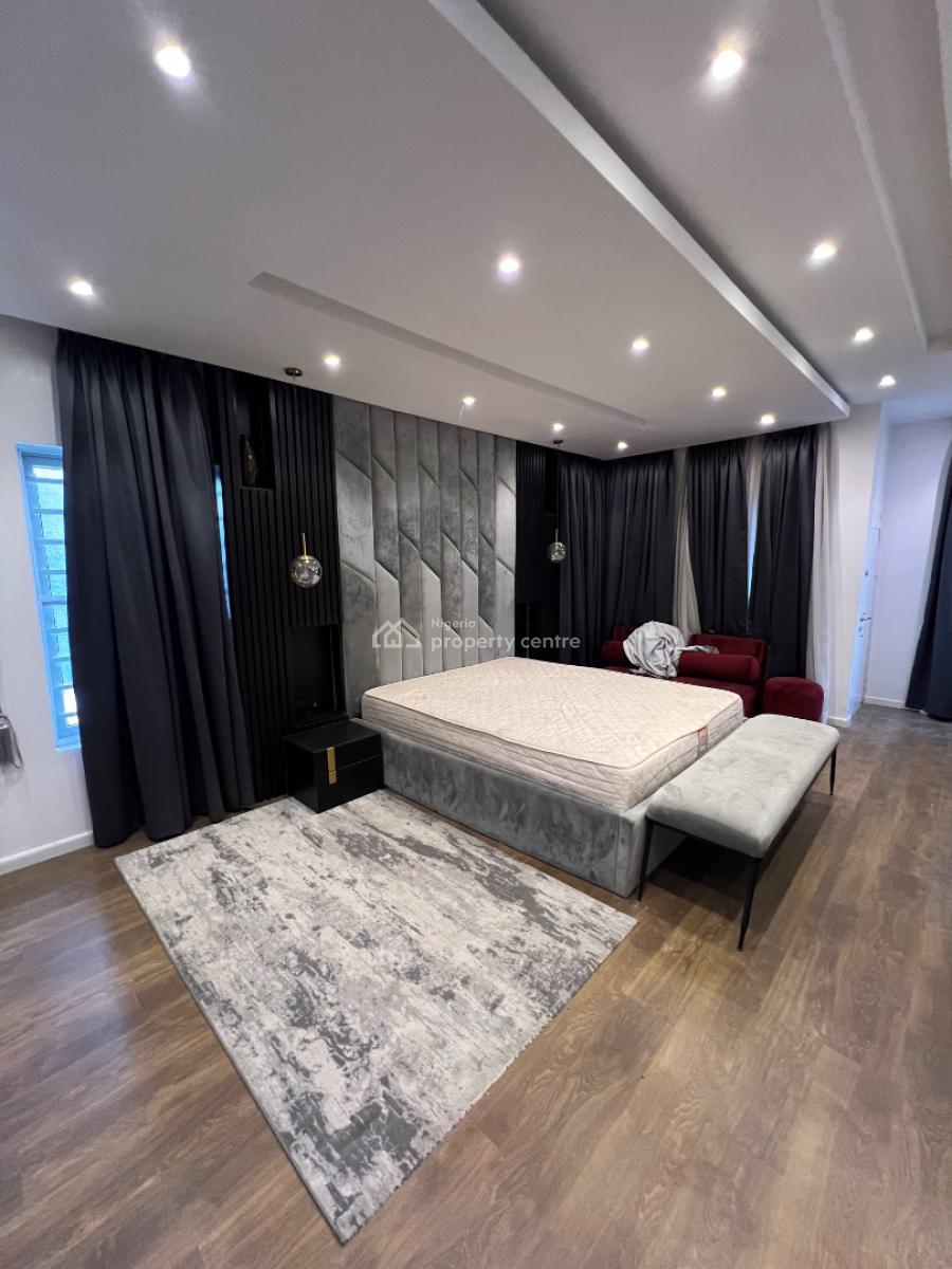 Fully Furnished 4 Bedroom Semi Detached Duplex with a Bq., Osapa London, Lekki, Lagos, Semi-detached Duplex for Rent