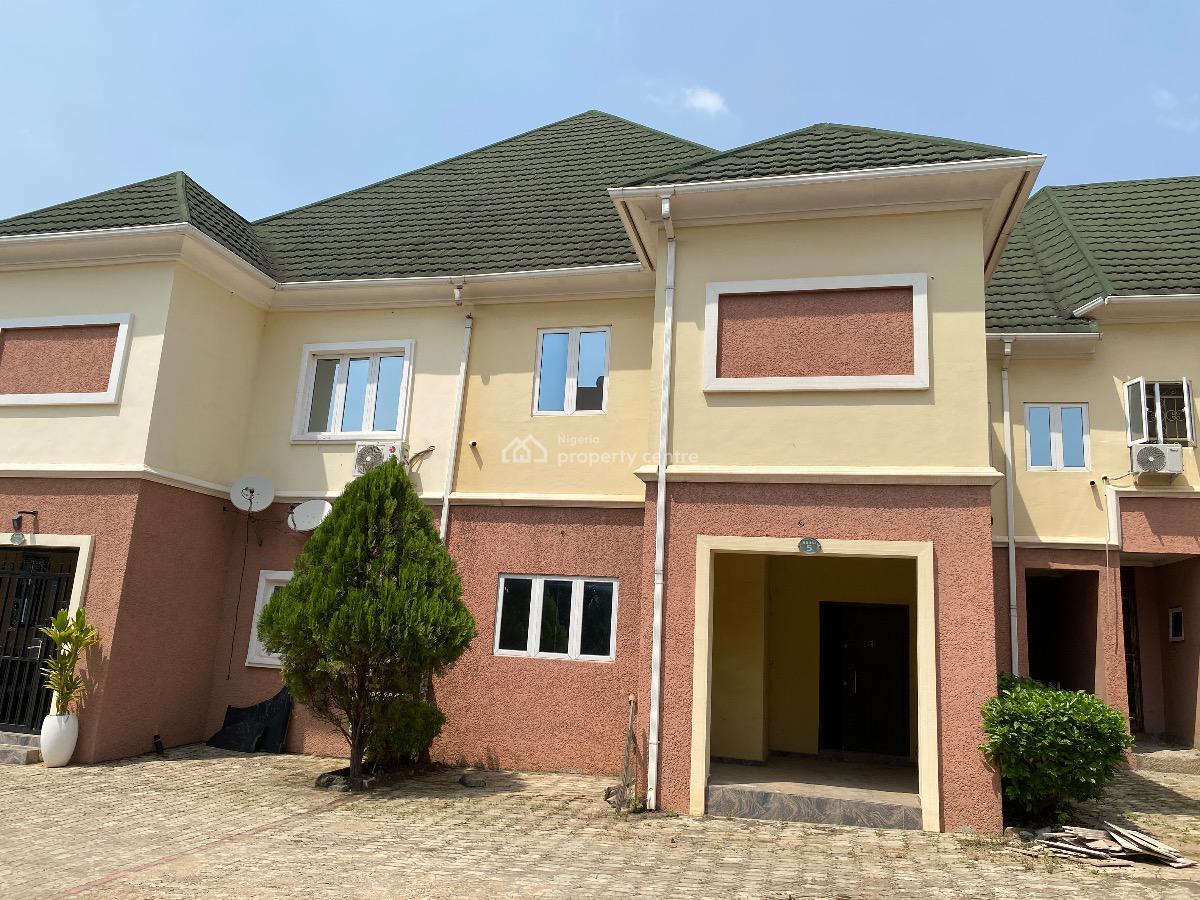 4 Bedroom Terrace Duplex with Bq (carcass), Life Camp, Abuja, Terraced Duplex for Sale