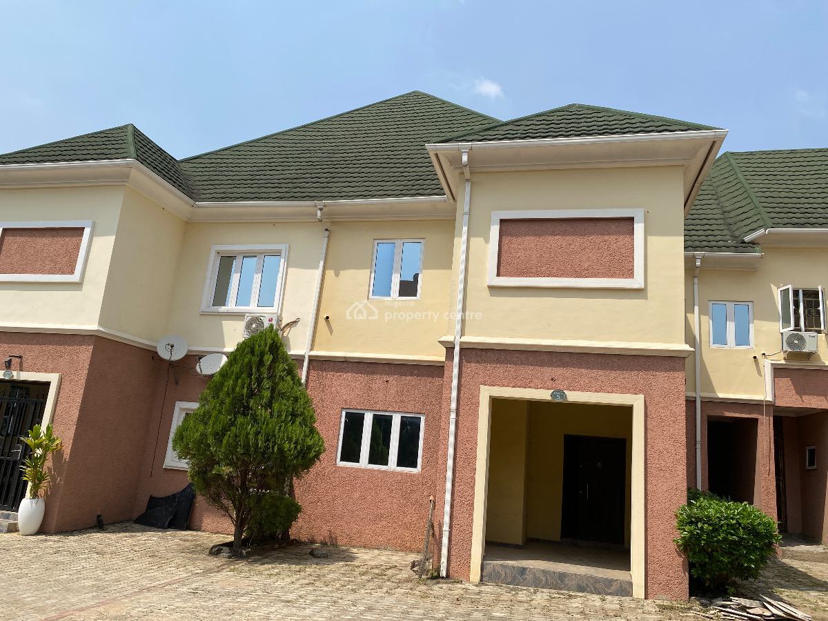 4 Bedroom Terrace Duplex with Bq (carcass), Life Camp, Abuja, Terraced Duplex for Sale