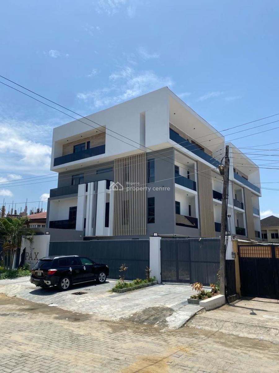 4 Bedroom Terrace with Bq, Lekki Phase 1, Lekki, Lagos, Terraced Duplex for Rent