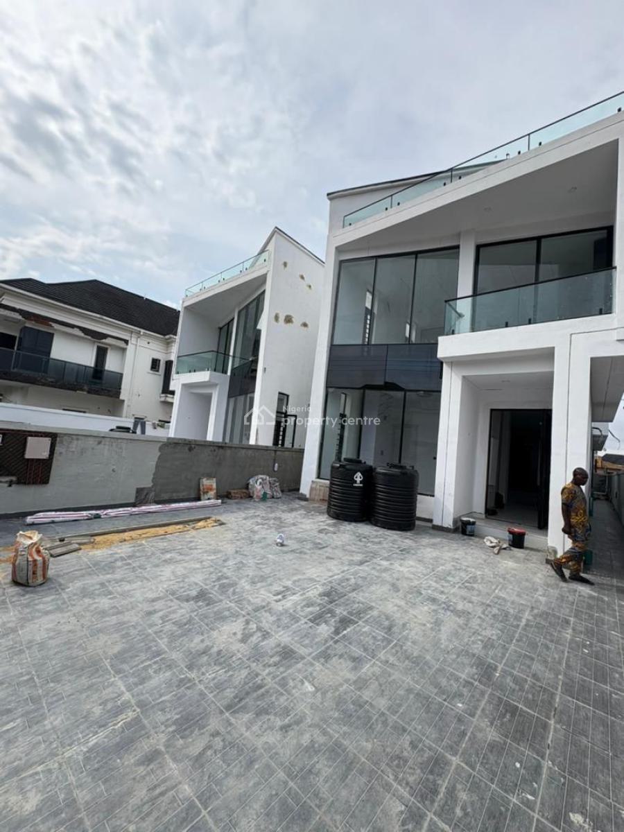 Luxurious 5 Bedroom Fully Detached with Swimming Pool & Bq, Chevron Toll Gate, Chevron Drive, Lekki, Lagos, Detached Duplex for Sale