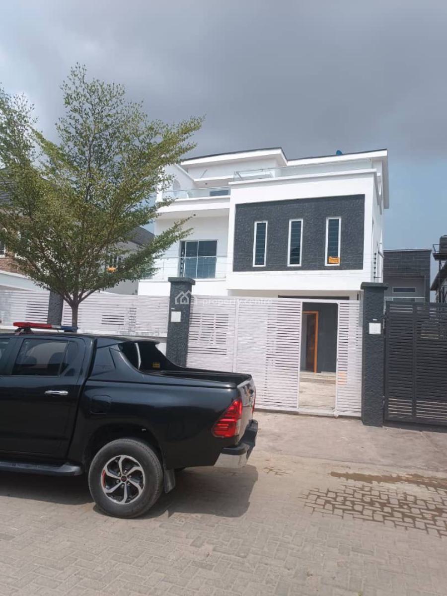 Lovely 4 Bedroom Detached Duplex with a Rooftop Lounge, Chevron Toll Gate, Lekki, Lagos, Detached Duplex for Sale