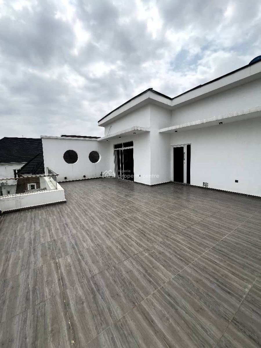 Lovely 4 Bedroom Detached Duplex with a Rooftop Lounge, Chevron Toll Gate, Lekki, Lagos, Detached Duplex for Sale