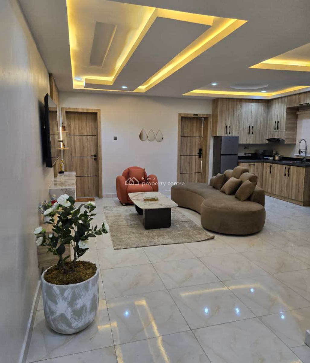 Cozy 2-bedroom Apartment with Beautiful Furnishings, Off Osolo Way, Airport Residential Area, Ikeja, Lagos, Flat / Apartment Short Let