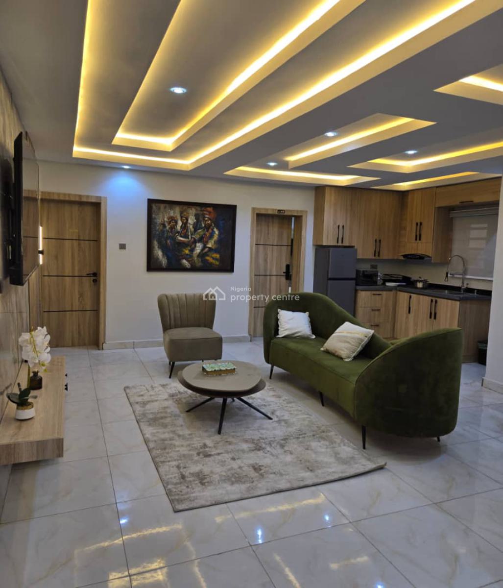 Cozy 2-bedroom Apartment with Beautiful Furnishings, Off Osolo Way, Airport Residential Area, Ikeja, Lagos, Flat / Apartment Short Let