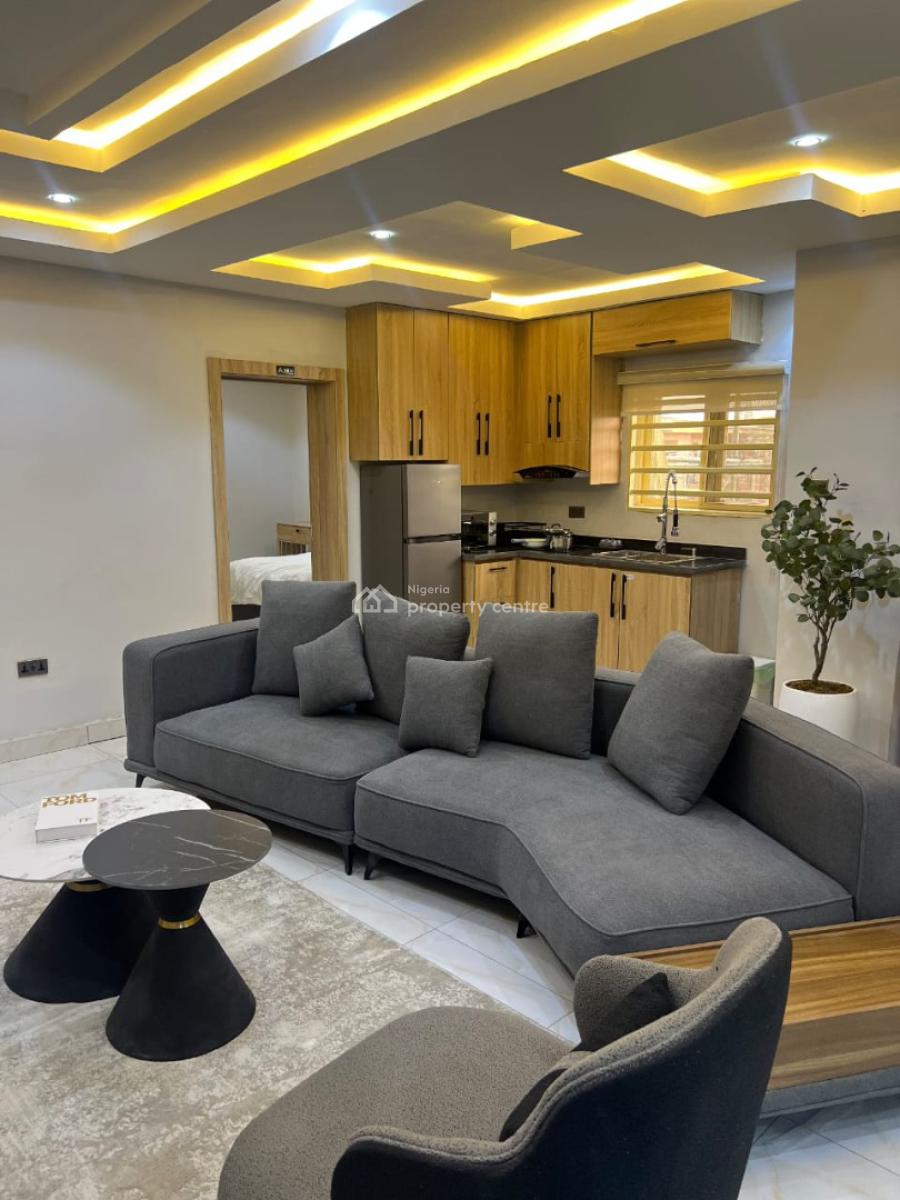 Cozy 2-bedroom Apartment with Beautiful Furnishings, Off Osolo Way, Airport Residential Area, Ikeja, Lagos, Flat / Apartment Short Let