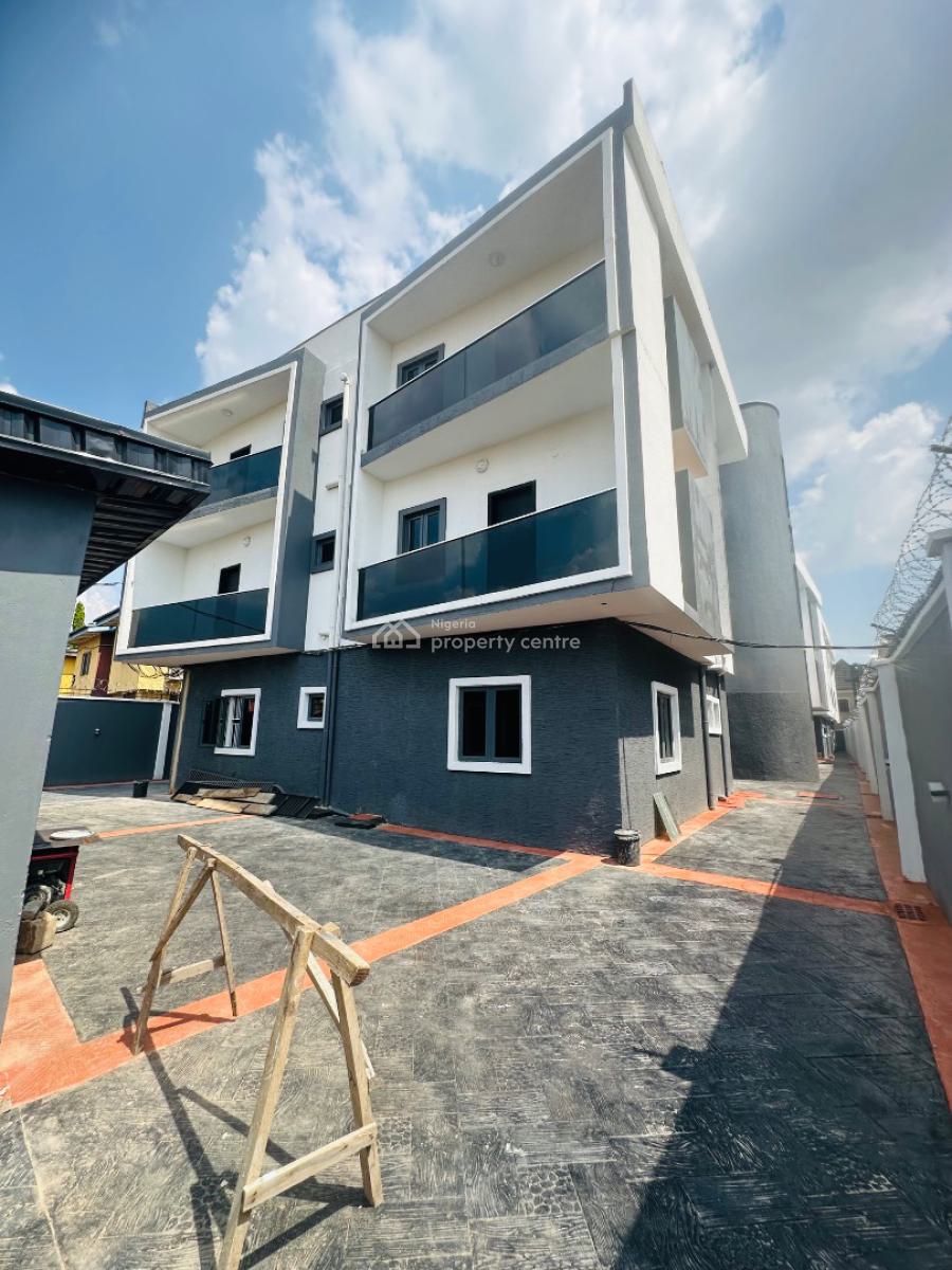 Newly Built 3 Bedroom Apartments, Ogba, Ikeja, Lagos, Block of Flats for Sale