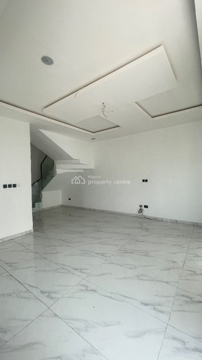 Perfectly Built Semi Detached 4 Bedroom Duplex + Bq, a Pleasant Estate in Orchid Road, Lekki Phase 2, Lekki, Lagos, Semi-detached Bungalow for Sale