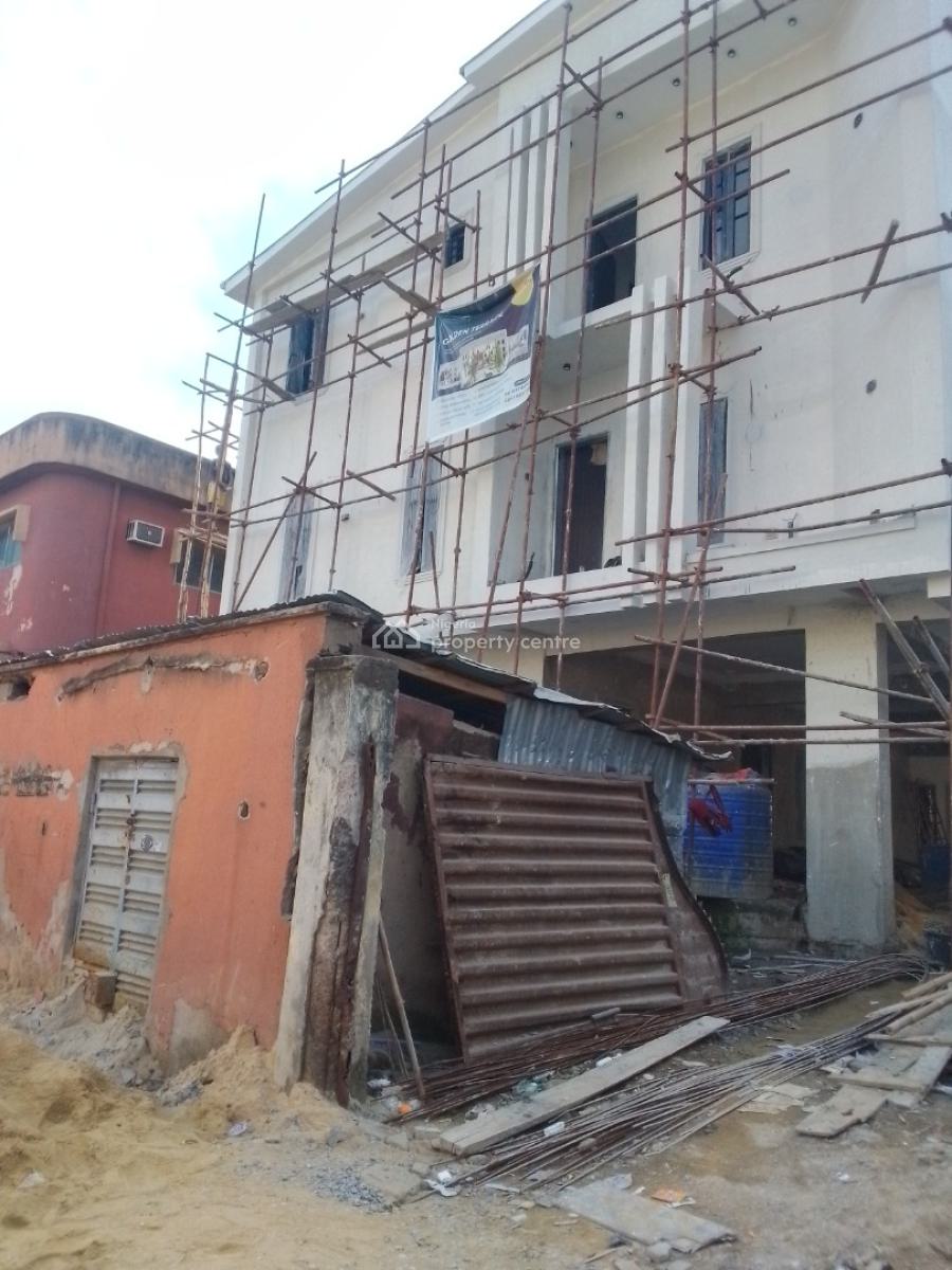 Newly Built 5bedroom Terrace Duplex at Airport Road Ajao Estate, Off International Airport Road Ajao Estate, Isolo, Lagos, Terraced Duplex for Sale