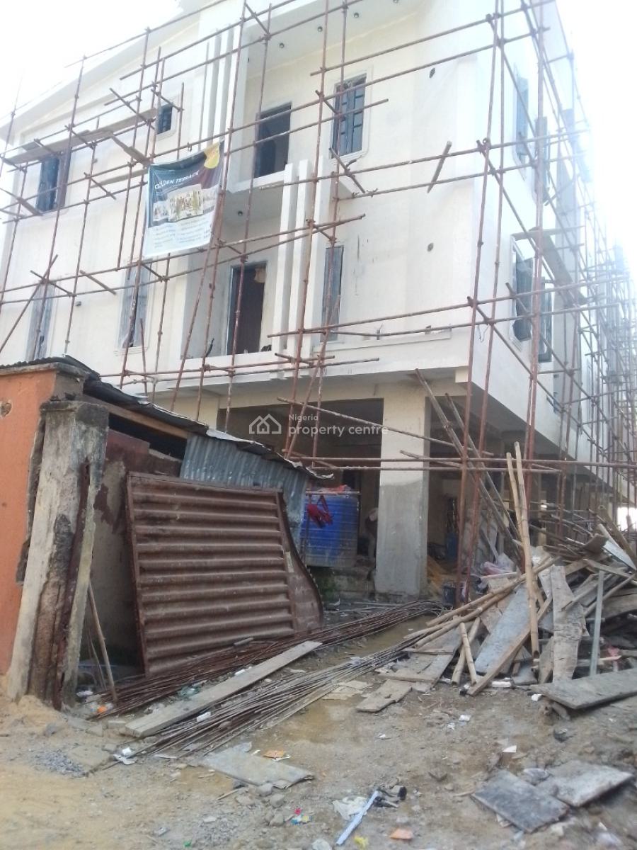 Newly Built 5bedroom Terrace Duplex at Airport Road Ajao Estate, Off International Airport Road Ajao Estate, Isolo, Lagos, Terraced Duplex for Sale