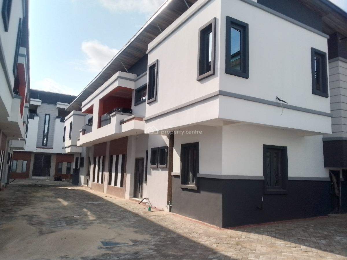Brand New 4 Bedroom Semi Detached House with Bq, Off International Airport Road, Ajao Estate, Isolo, Lagos, Semi-detached Duplex for Sale