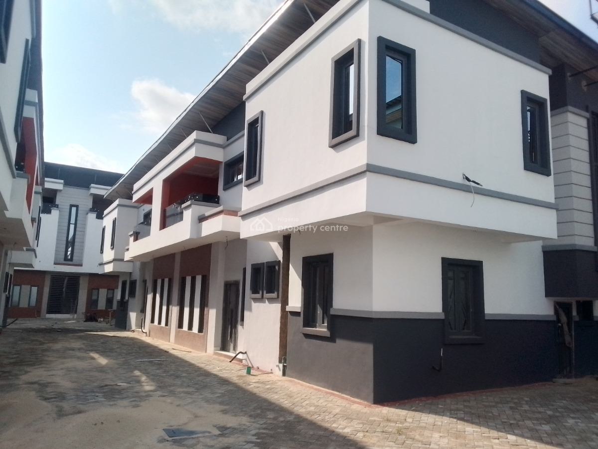 Brand New 4 Bedroom Semi Detached House with Bq, Off International Airport Road, Ajao Estate, Isolo, Lagos, Semi-detached Duplex for Sale