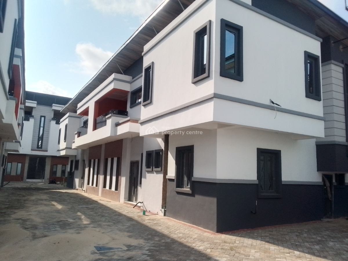 Brand New 4 Bedroom Semi Detached House with Bq, Off International Airport Road, Ajao Estate, Isolo, Lagos, Semi-detached Duplex for Sale