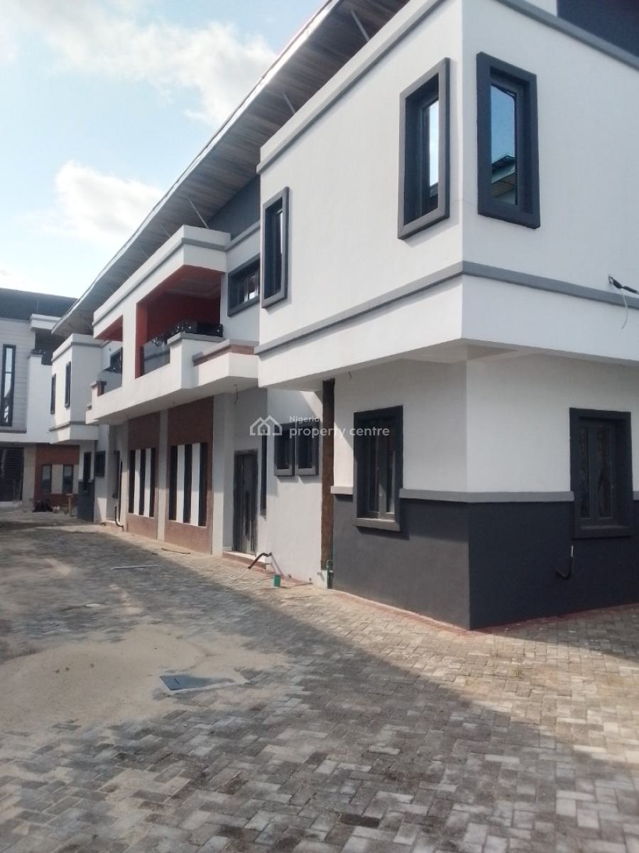 Brand New 4 Bedroom Semi Detached House with Bq, Off International Airport Road, Ajao Estate, Isolo, Lagos, Semi-detached Duplex for Sale