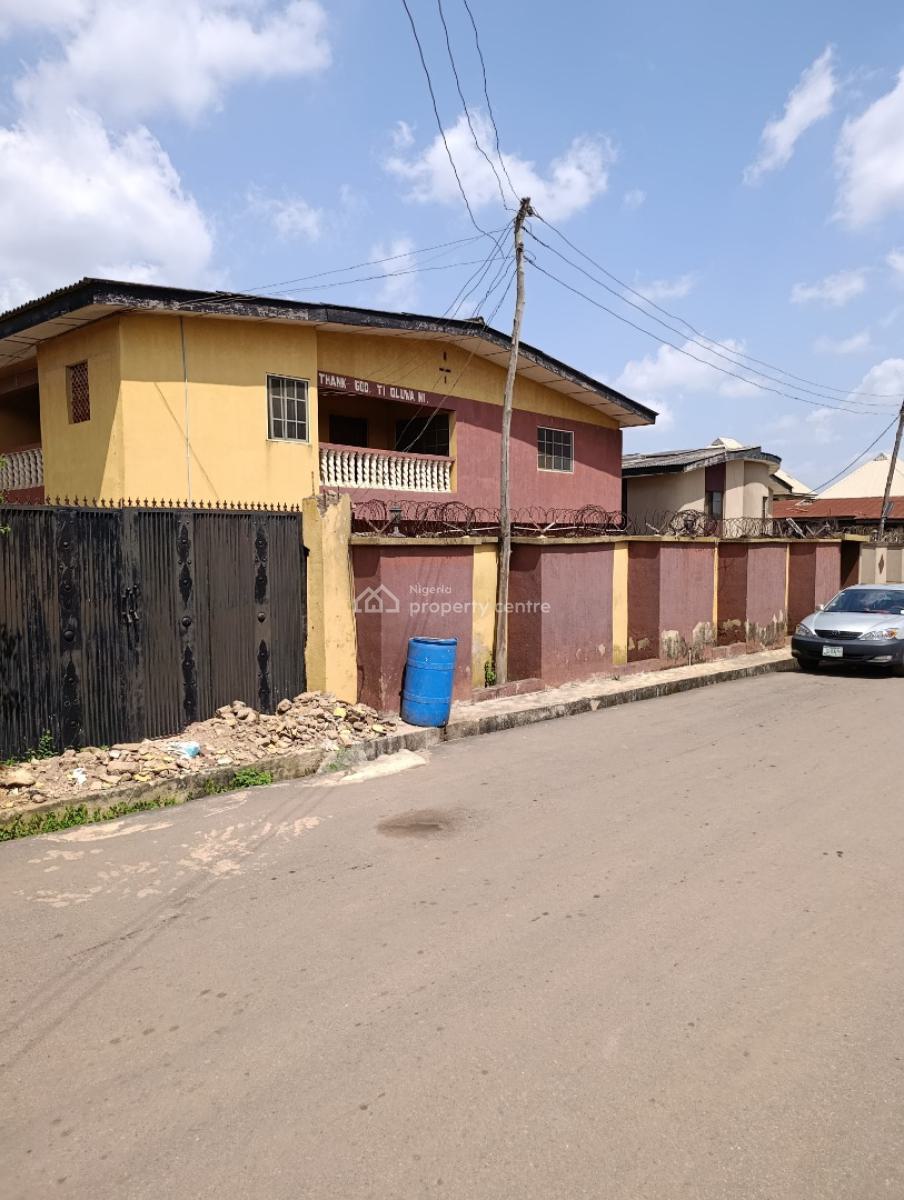 4 Units of 3 Bedroom Flat with Modern Facilities Facing Street Tarred, Ede Street, Molade, Alakia, Ibadan, Oyo, Block of Flats for Sale