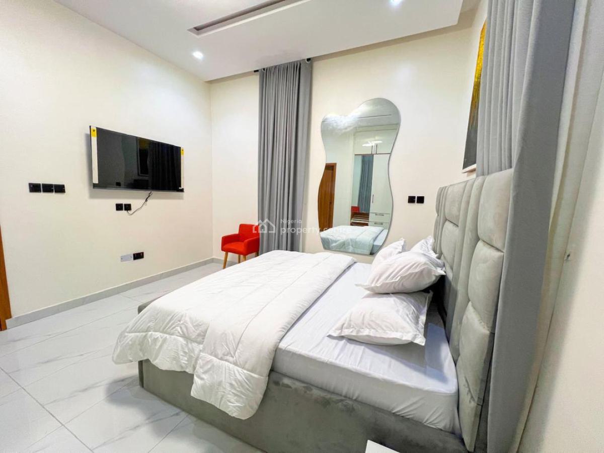 Luxurious 3 Bedroom Self Compound Duplex with Ps5, in-house Sound System, Alpha Beach Road, New Road, Ologolo, Lekki, Lagos, Flat / Apartment Short Let