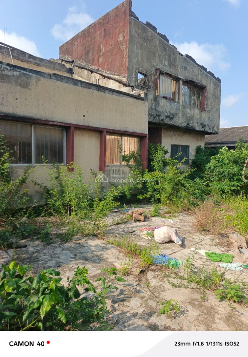 a Dilapidated Storey Building, Off Ile Ibadan Bus Stop, Ijegun, Ikotun, Lagos, Detached Duplex for Sale