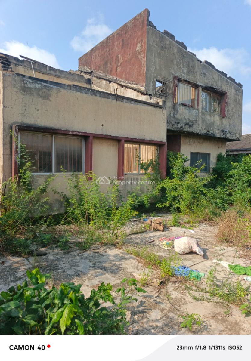a Dilapidated Storey Building, Off Ile Ibadan Bus Stop, Ijegun, Ikotun, Lagos, Detached Duplex for Sale