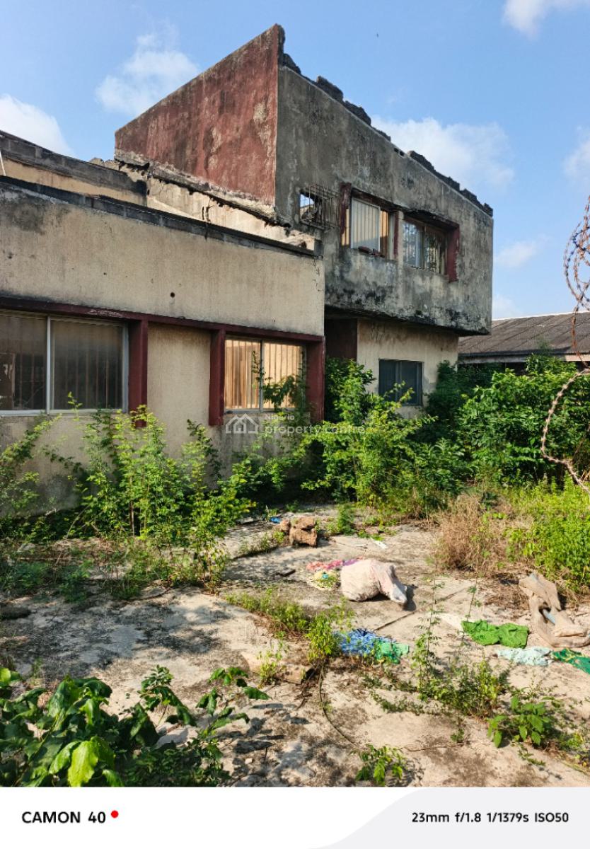 a Dilapidated Storey Building, Off Ile Ibadan Bus Stop, Ijegun, Ikotun, Lagos, Detached Duplex for Sale