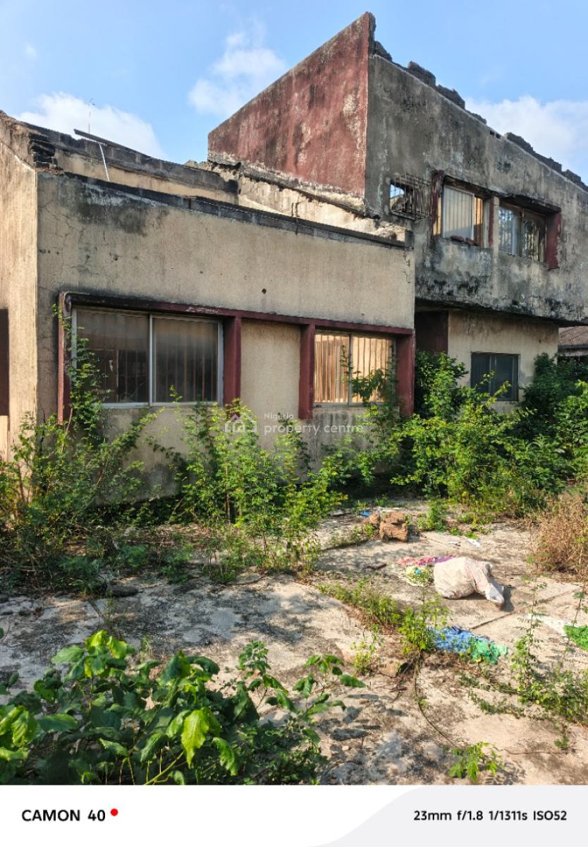 a Dilapidated Storey Building, Off Ile Ibadan Bus Stop, Ijegun, Ikotun, Lagos, Detached Duplex for Sale