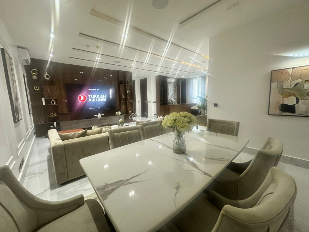 Luxury Fully Furnished 3bedroom Apartment with Swimming Pool Gym Eleva, Off Alexandra, Old Ikoyi, Ikoyi, Lagos, Flat / Apartment for Rent