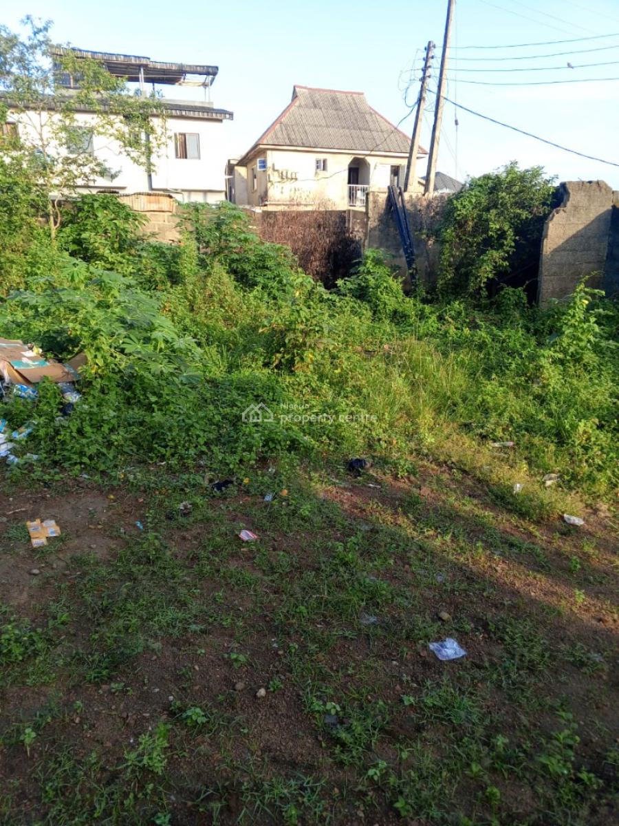 Nice Corner Piece of Land in a Good Location, Ekoro Junction, Abule Egba, Agege, Lagos, Land for Sale