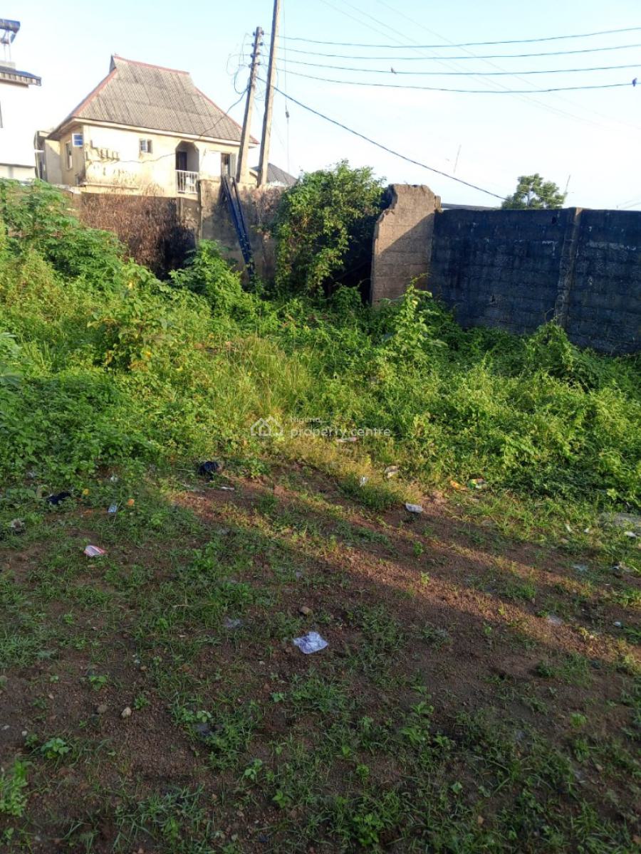 Nice Corner Piece of Land in a Good Location, Ekoro Junction, Abule Egba, Agege, Lagos, Land for Sale