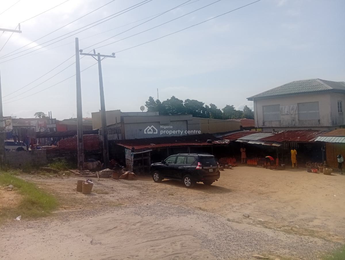 a Plot of Land Along The Express Way, By Shoprite, Sangotedo, Ajah, Lagos, Commercial Land for Sale
