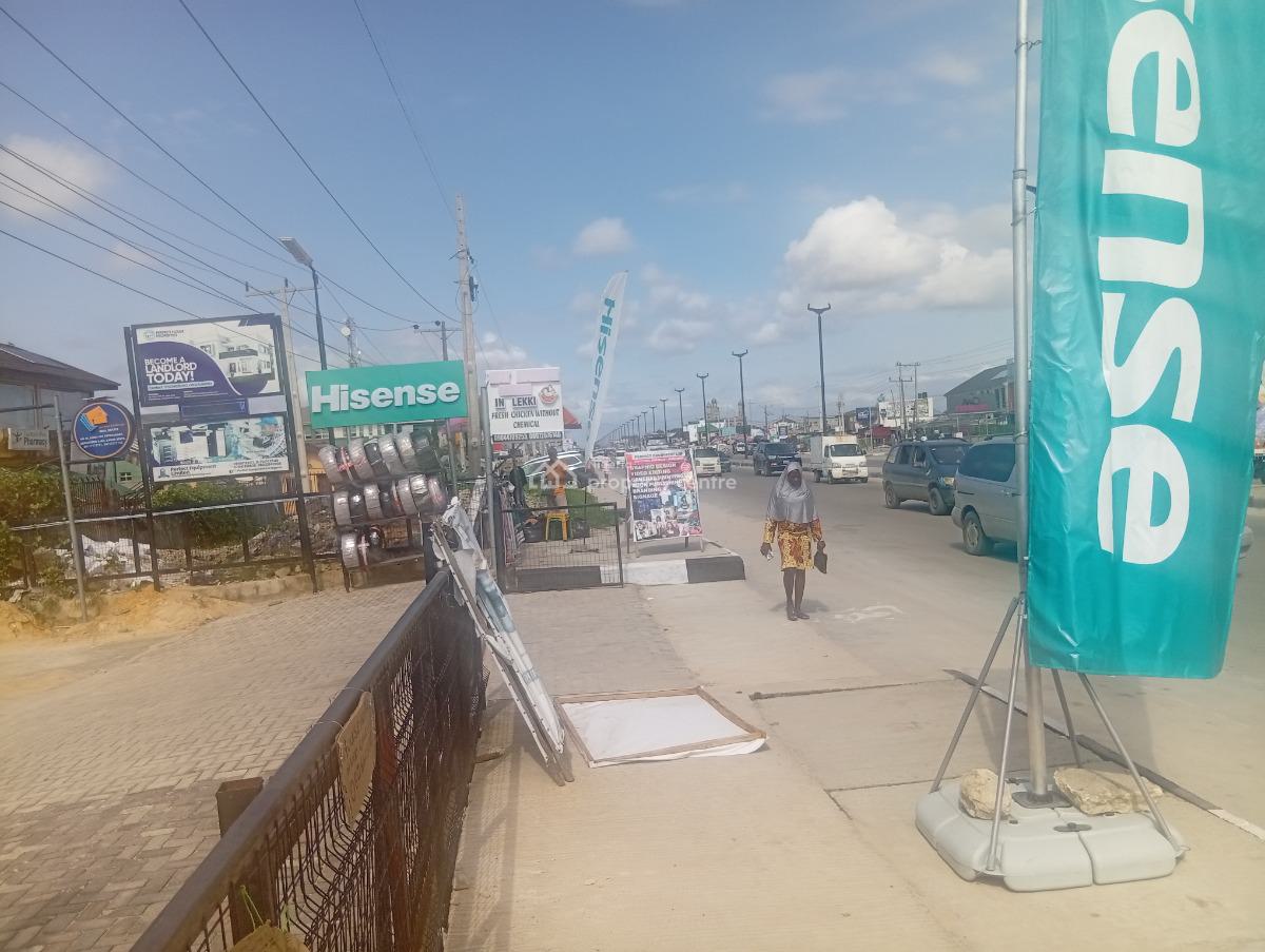 a Plot of Land Along The Express Way, By Shoprite, Sangotedo, Ajah, Lagos, Commercial Land for Sale