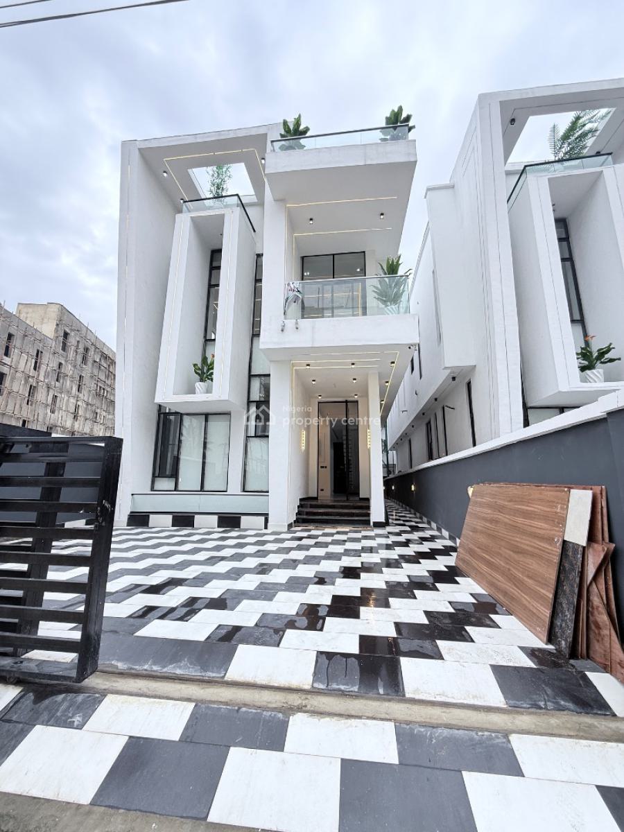 5-bedroom Fully Detached Duplex with Pool, Chevron, Lekki, Lagos, Detached Duplex for Sale