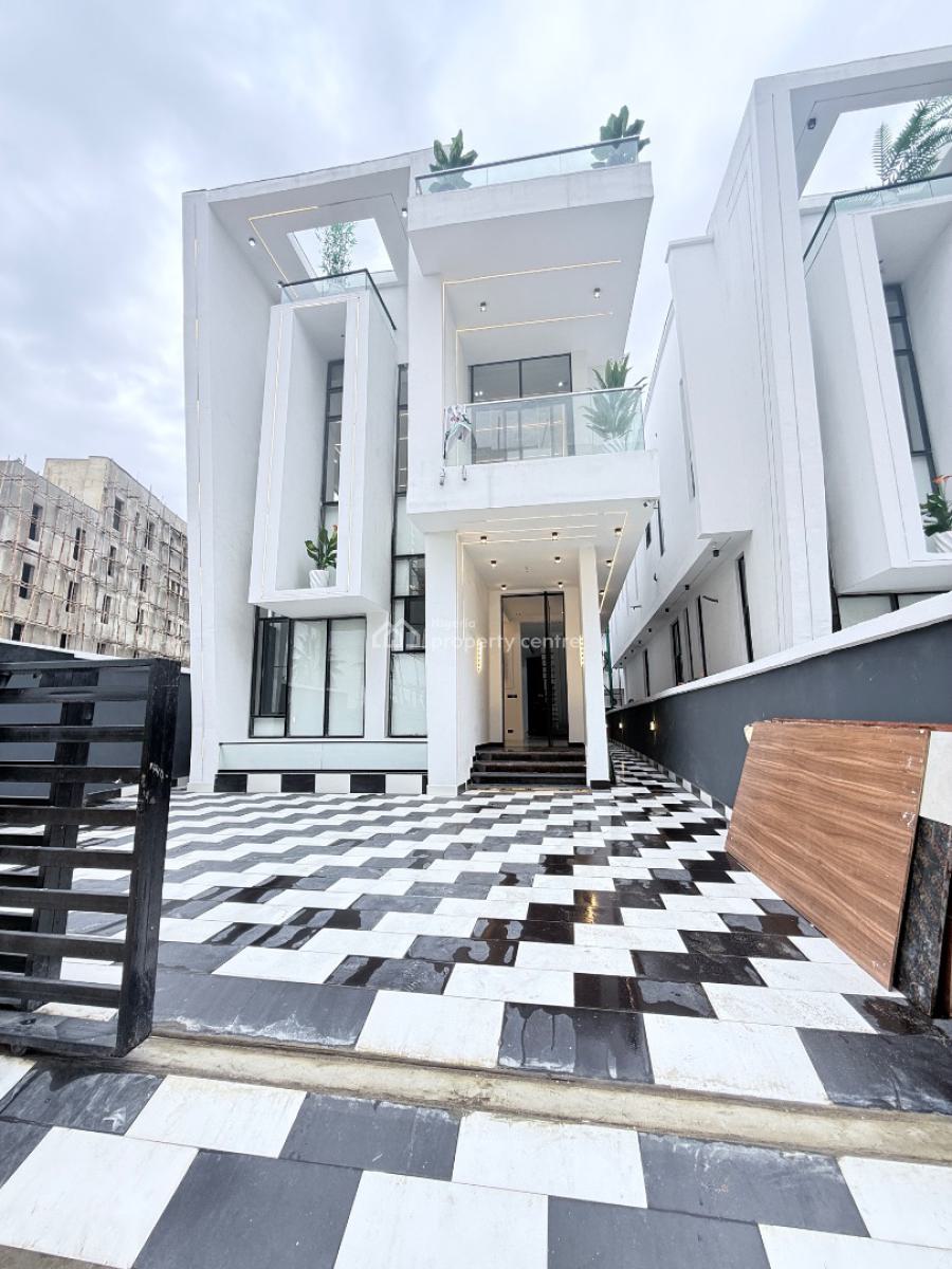 5-bedroom Fully Detached Duplex with Pool, Chevron, Lekki, Lagos, Detached Duplex for Sale