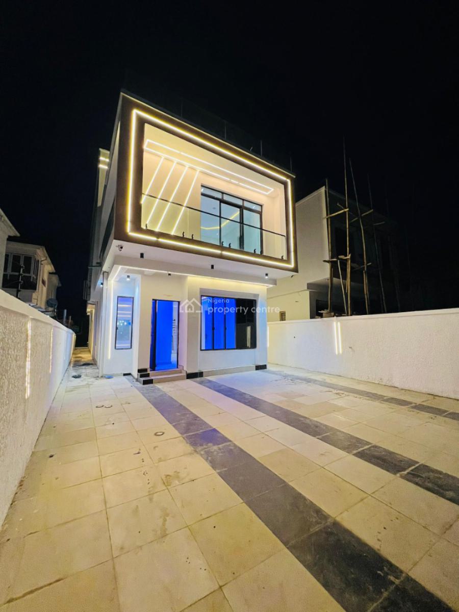 Luxury 5 Bedroom Smart Home with Pool, Gym & Bq, in an Estate, Ologolo, Lekki, Lagos, Detached Duplex for Sale