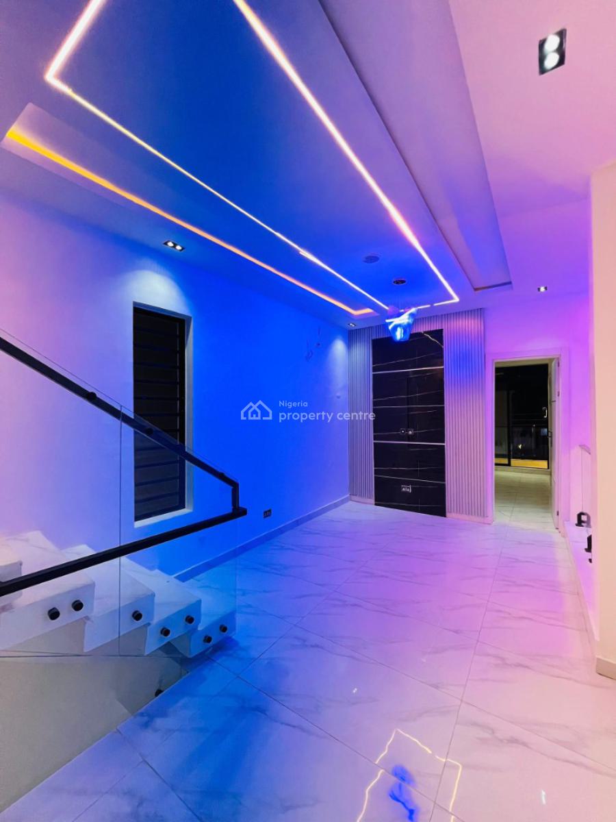 Luxury 5 Bedroom Smart Home with Pool, Gym & Bq, in an Estate, Ologolo, Lekki, Lagos, Detached Duplex for Sale