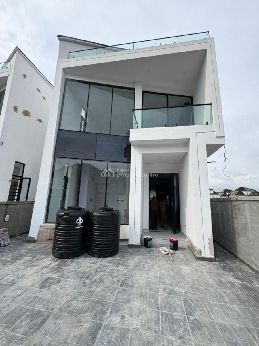 Chevrons Premium Property! 5-bedroom Detached House with Bq & Swimmin, Chervon Toll Gate, Lekki, Lagos, Detached Duplex for Sale