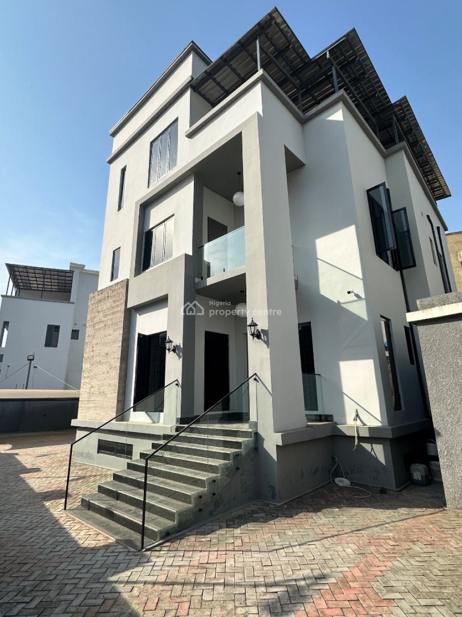 Luxury Smart 5 Bedroom Brand New Duped with Bq, Guzape District, Abuja, Detached Duplex for Sale