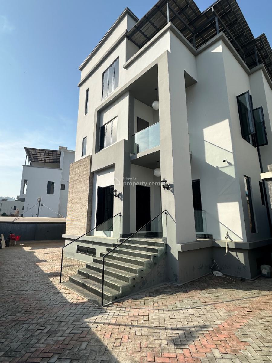 Luxury Smart 5 Bedroom Brand New Duped with Bq, Guzape District, Abuja, Detached Duplex for Sale