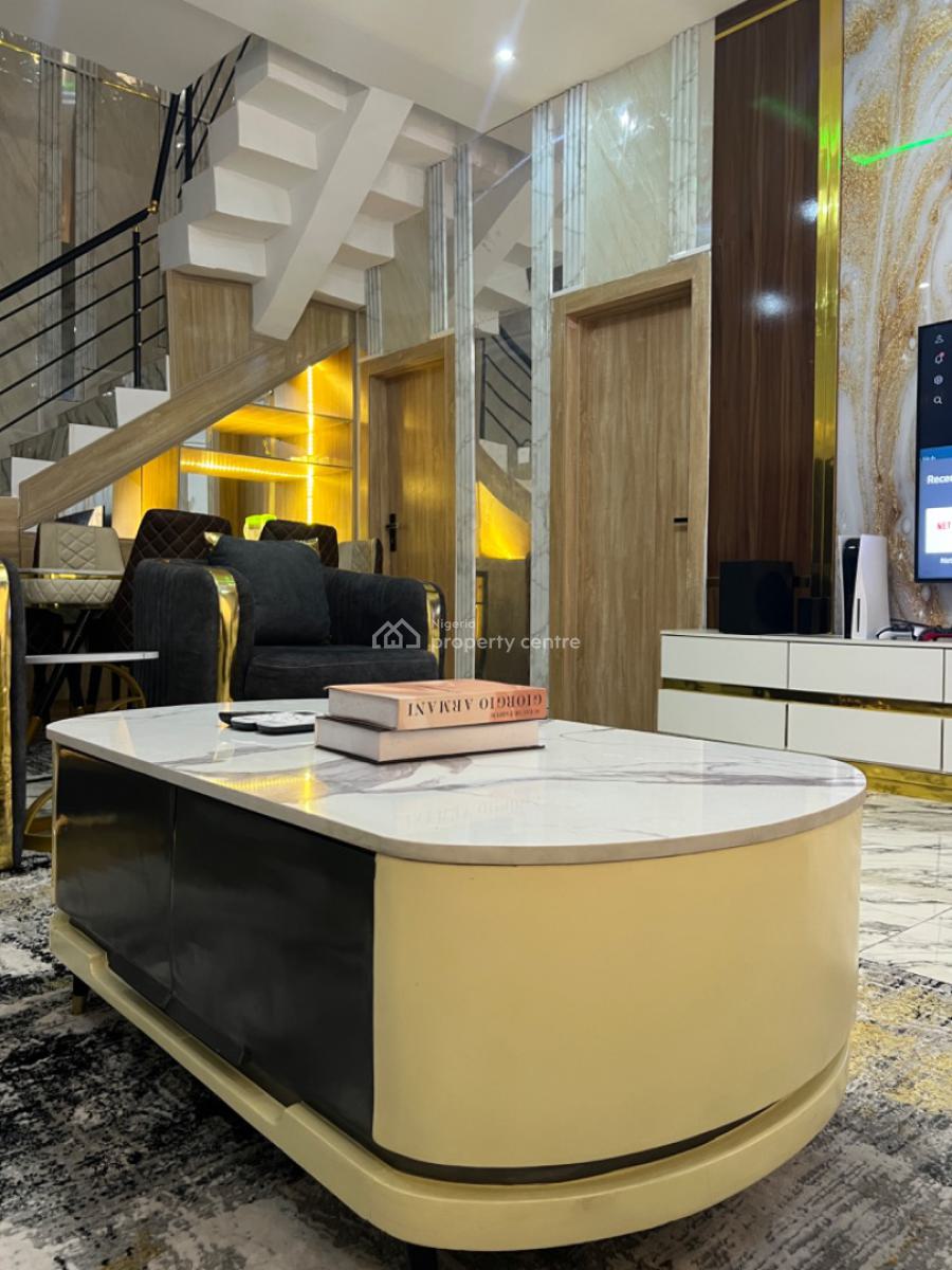 Extra Large Luxury 4 Bedroom Duplex, Lagos Business School, Ajah, Lagos, Terraced Duplex Short Let