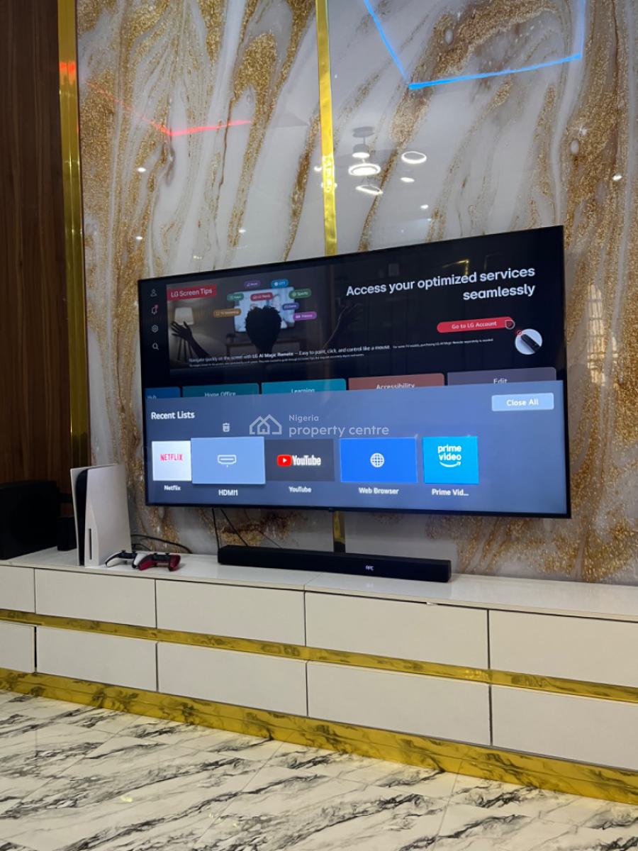 Extra Large Luxury 4 Bedroom Duplex, Lagos Business School, Ajah, Lagos, Terraced Duplex Short Let