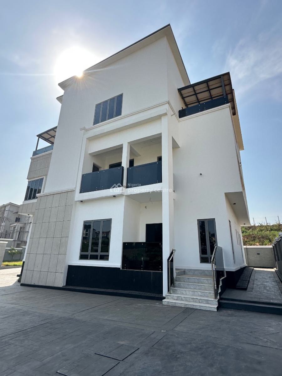 Luxurious Smart Massive Brand New 6 Bedroom Duplex with Bq, Guzape District, Abuja, Detached Duplex for Sale