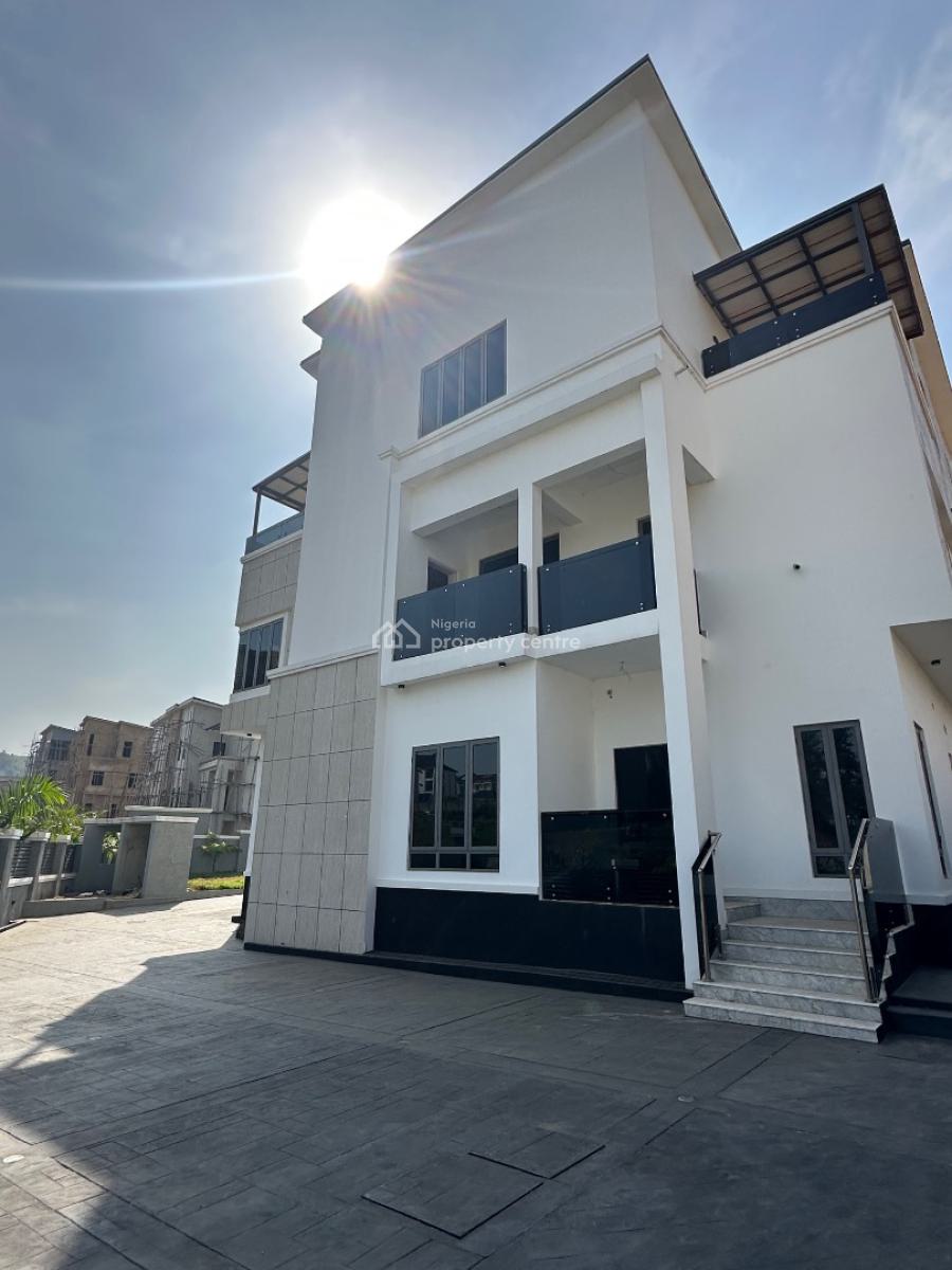 Luxurious Smart Massive Brand New 6 Bedroom Duplex with Bq, Guzape District, Abuja, Detached Duplex for Sale