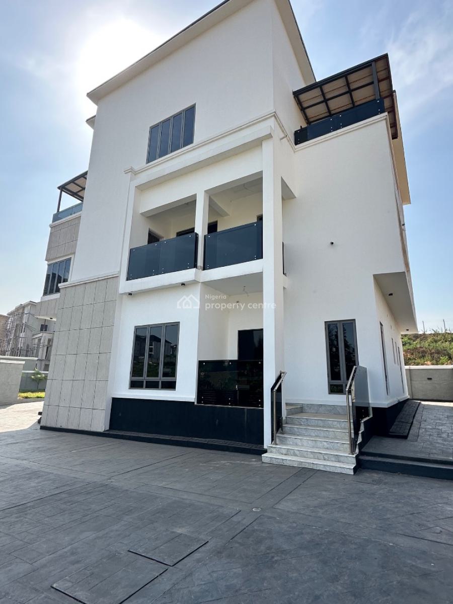 Luxurious Smart Massive Brand New 6 Bedroom Duplex with Bq, Guzape District, Abuja, Detached Duplex for Sale
