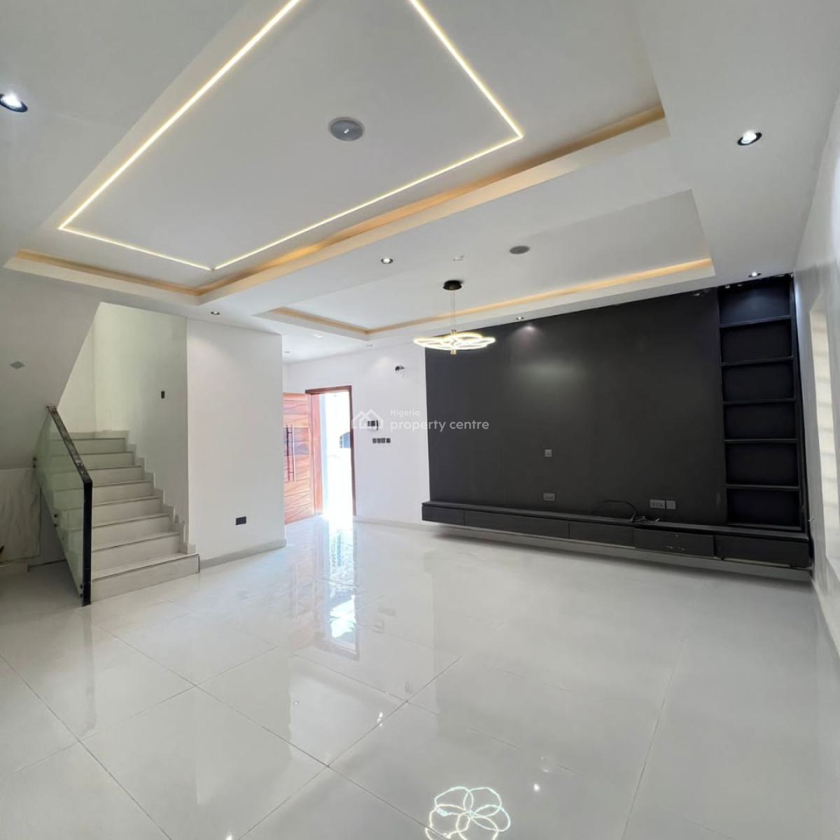 Newly Built 4 Bedroom Duplex with Swimming Pool, Crown Estate, Sangotedo, Ajah, Lagos, Detached Duplex for Rent