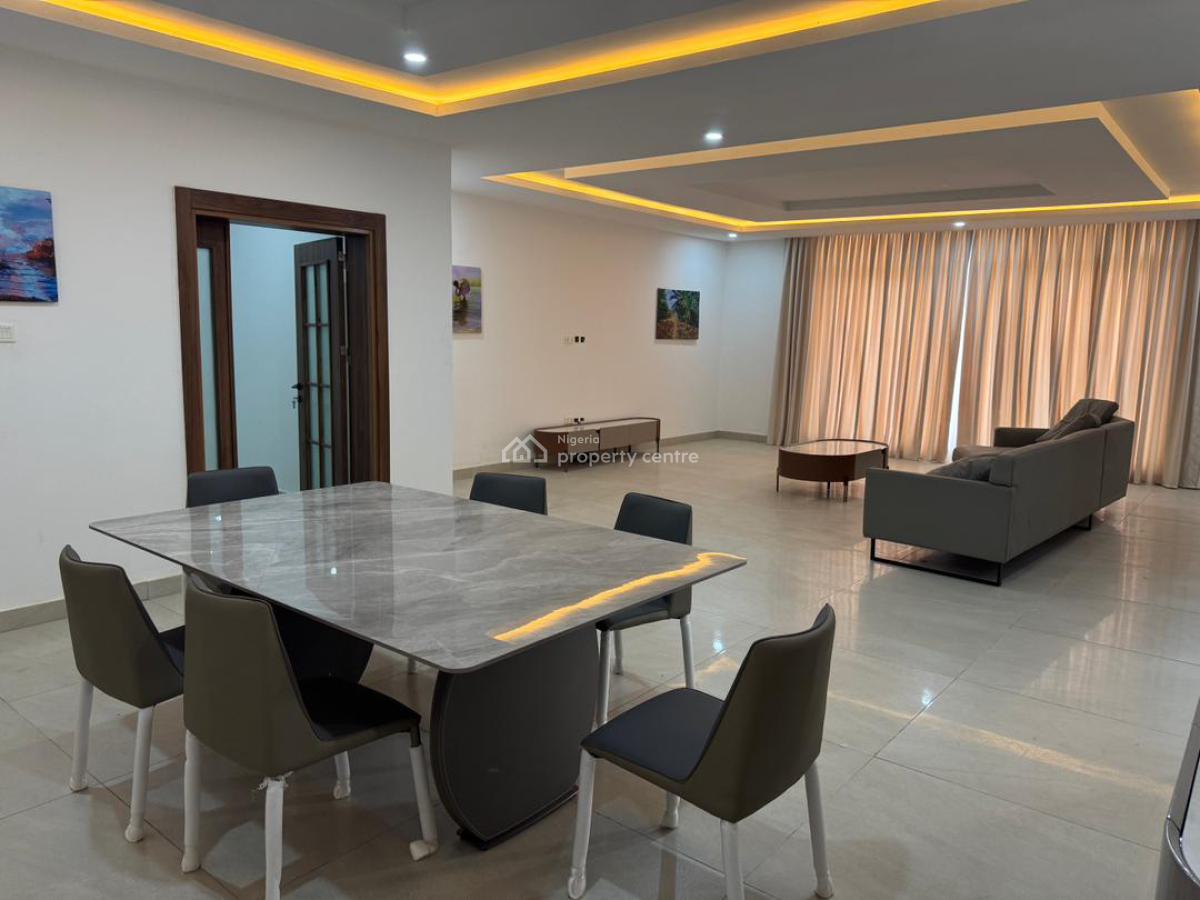 Fully Furnished 6 Units of 3 Bedrooms Apartment,bq, 24/7 Power Supply, Serene Neighborhood, Katampe Extension, Katampe, Abuja, Flat / Apartment for Rent