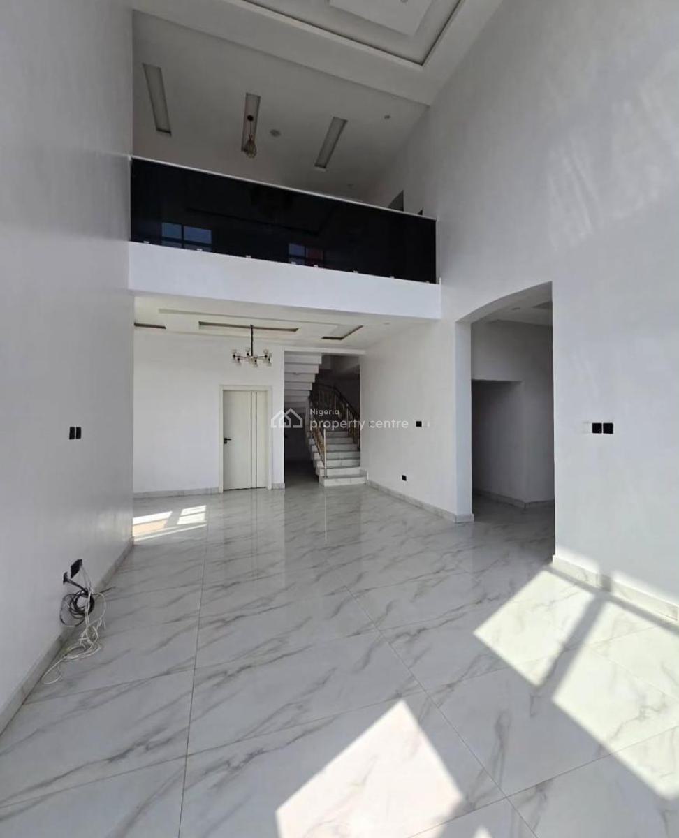 Luxurious 5 Bedroom Fully Detached Duplex with Bq, Security Post, Chevron, Lekki, Lagos, Detached Duplex for Sale