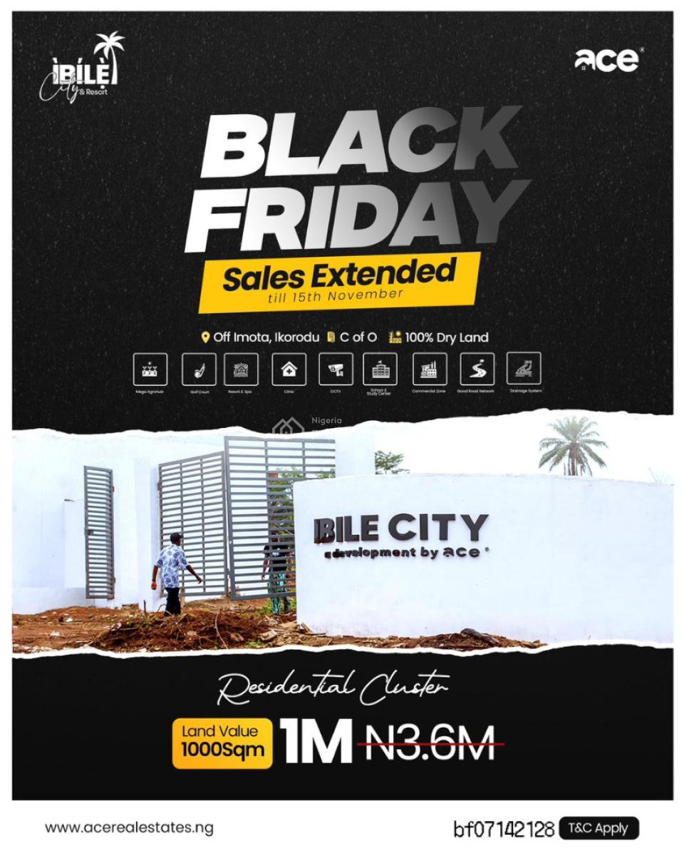 Buy Acres for 3m Instead of 10m, Save 7m in an Emerging Location, a Very Good Location for Landbanking with C of O, and High Roi in, Imota, Ikorodu, Lagos, Residential Land for Sale