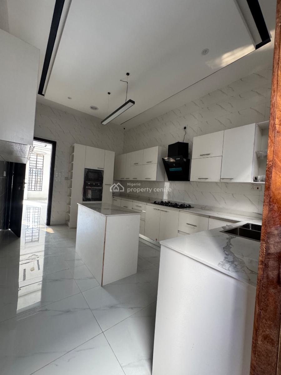 Newly Built Nice 4 Bedroom Duplex Semi Detached Self Compound with Bq, Chevron Lekki, Lekki, Lagos, Semi-detached Duplex for Rent