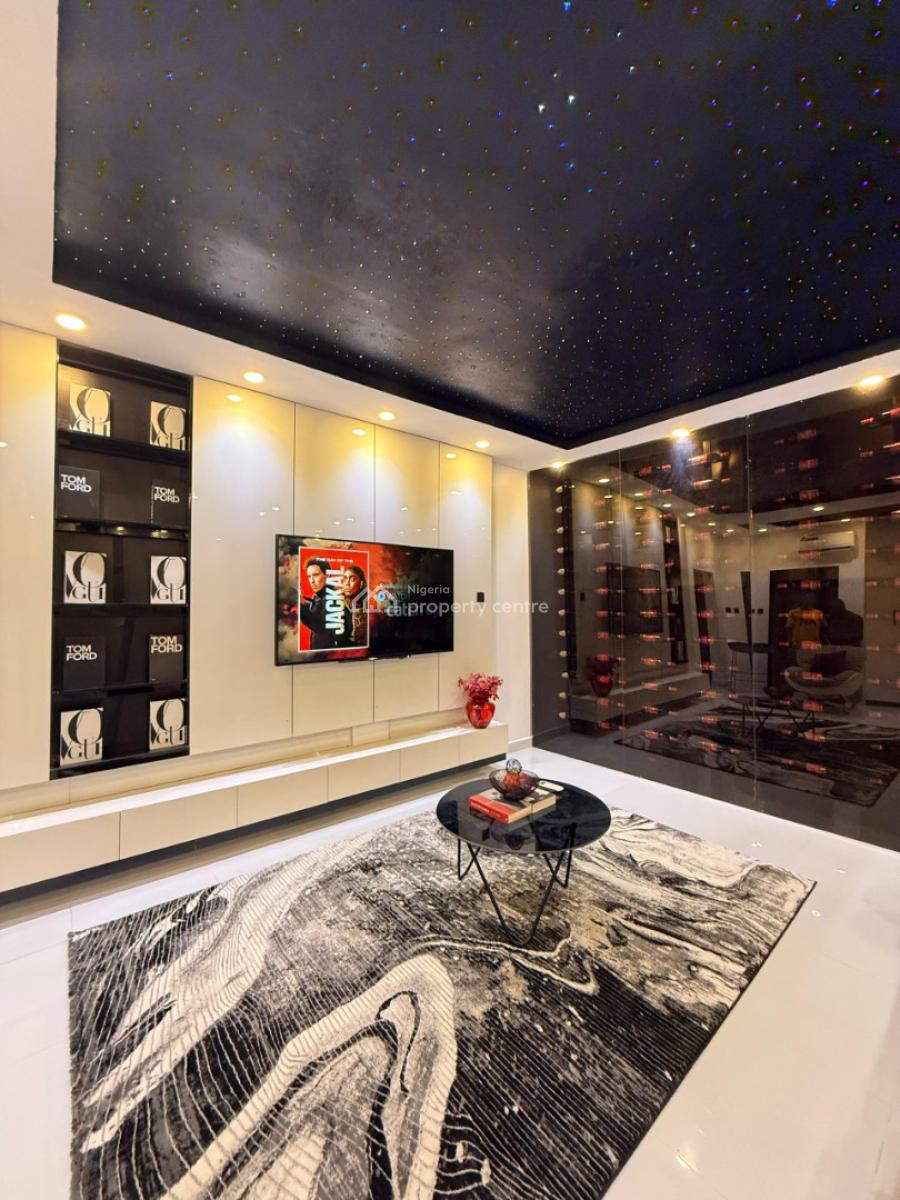 Luxuriously Finished One Bedroom Apartment with Cinema, Chevron, Lekki, Lagos, Flat / Apartment Short Let