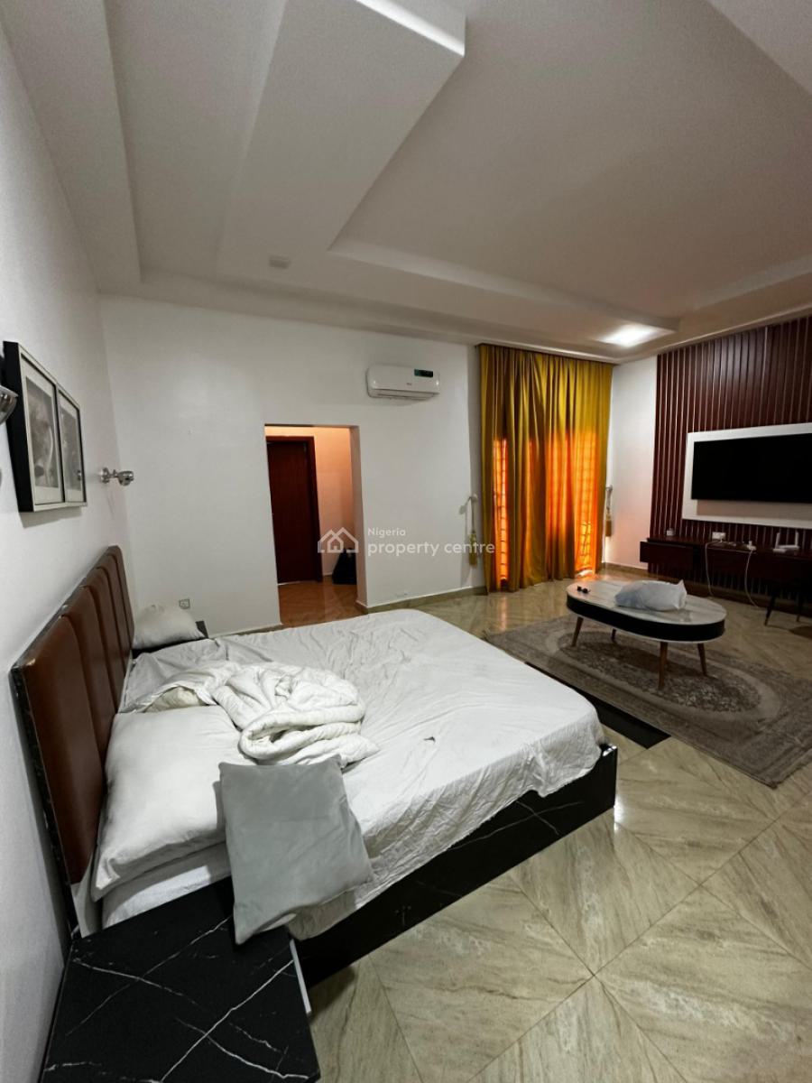 Serviced and Partly Furnished 1 Bedroom, Katampe Extension, Katampe, Abuja, Flat / Apartment for Rent