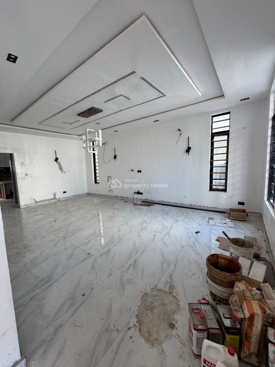 Newly Built 5 Bedroom Duplex with Bq Fully Detached with Big Compound, Chevron Alternative Lekki, Lekki, Lagos, Detached Duplex for Sale